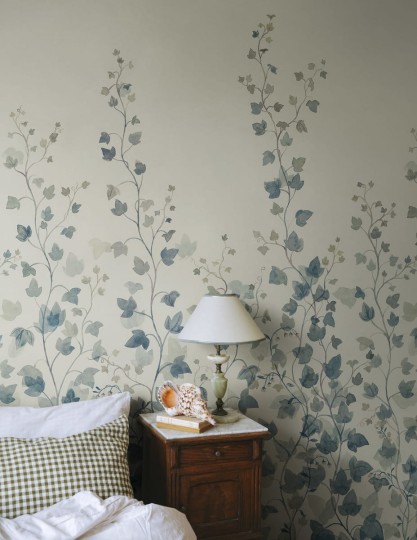 Sandberg S10485 Ett Hem, Oland Ivy Blue - mural pnący się bluszcz