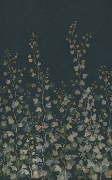 Sandberg S10486 Ett Hem, Oland Ivy Midnight Blue - mural pnący się bluszcz