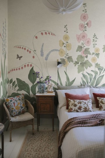 Sandberg S10482 Ett Hem, Oland Aino Colorful - mural letnia łąka