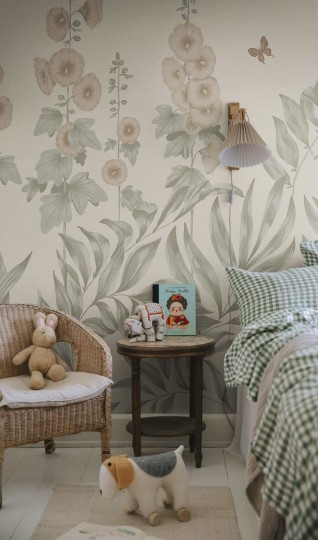 Sandberg S10483 Ett Hem, Oland Aino Pastel - mural letnia łąka