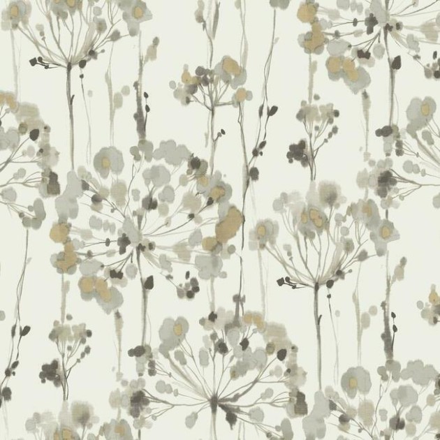 York CI2425 Candice Olson Modern Artisan Second Edition Flourish Blonde - tapeta w akwarelowe dmuchawce