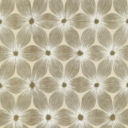 York CI2304 Candice Olson Modern Artisan Second Edition Everlasting Beige/Gold - tapeta w kwiaty
