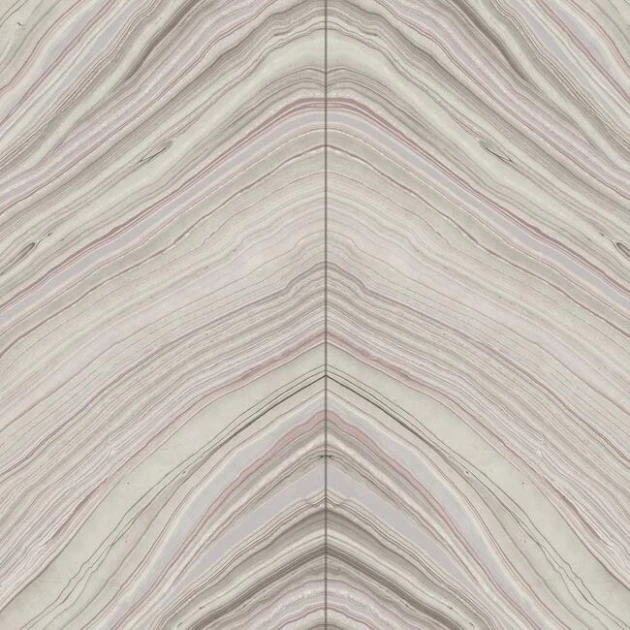 York CI2413 Candice Olson Modern Artisan Second Edition Onyx Strata Moonlight Blush - tapeta w organiczną jodełkę