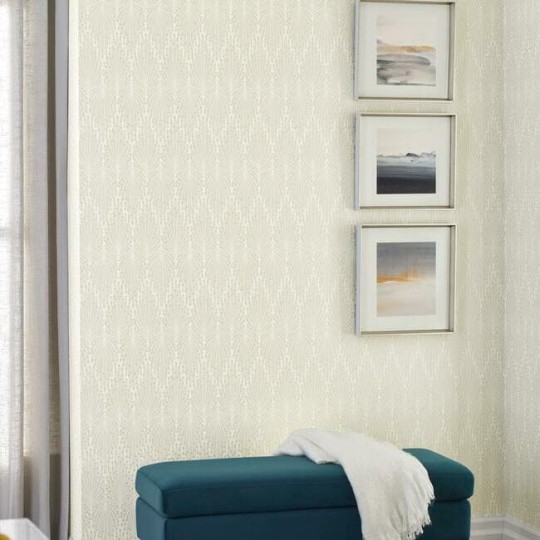 York CI2361 Candice Olson Modern Artisan Second Edition Cafe Society Cream - tapeta w stylu art deco