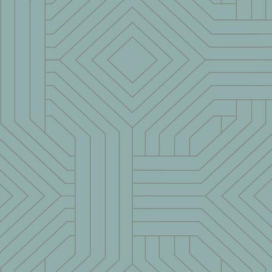 York CI2372 Candice Olson Modern Artisan Second Edition Diverging Diamonds Verdant - tapeta w geometryczny wzór