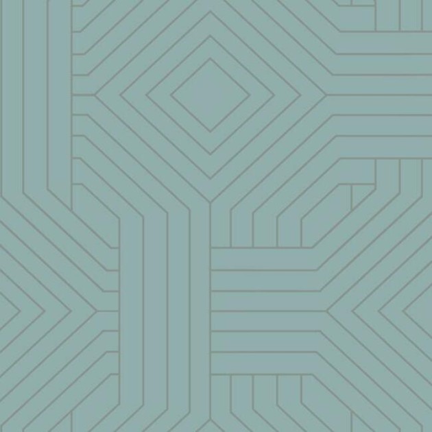 York CI2372 Candice Olson Modern Artisan Second Edition Diverging Diamonds Verdant - tapeta w geometryczny wzór