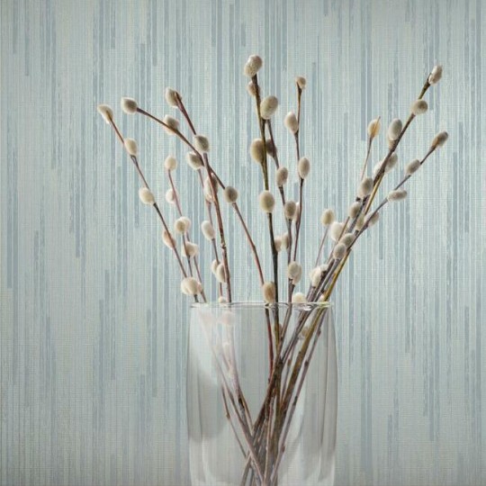 York CI2405 Candice Olson Modern Artisan Second Edition Bargello Mist Blues - tapeta w paski