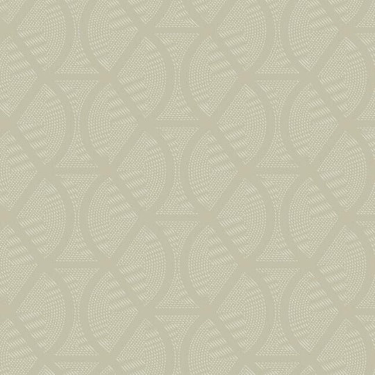 York CI2382 Candice Olson Modern Artisan Second Edition Opposites Attract Cream - tapeta w geometryczny wzór z koralików