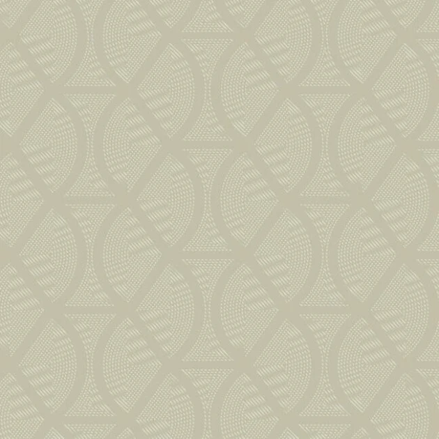 York CI2382 Candice Olson Modern Artisan Second Edition Opposites Attract Cream - tapeta w geometryczny wzór z koralików