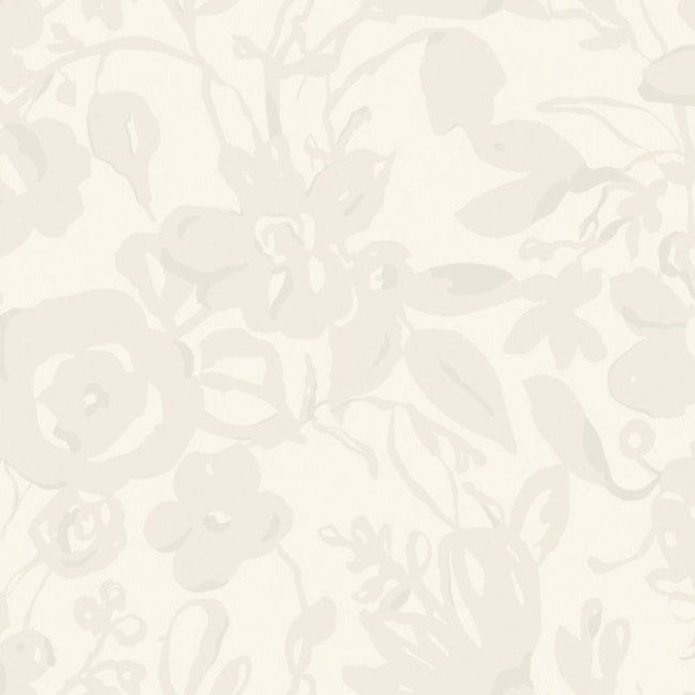 York BL1734 Blooms Second Edition Resource Library Brushstroke Floral White/Pearl - tapeta w kwiaty