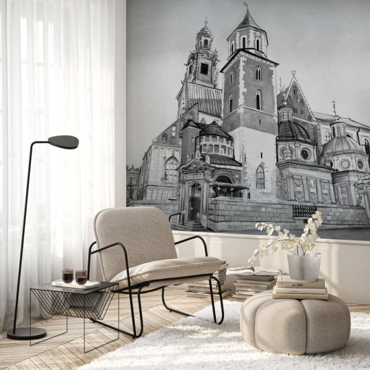 Wall Art Wawel - mural architektoniczny w Zamek Królewski na Wawelu