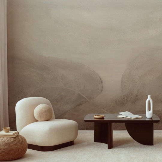 Wall Art Tiramisu - mural w abstrakcyjny wzór