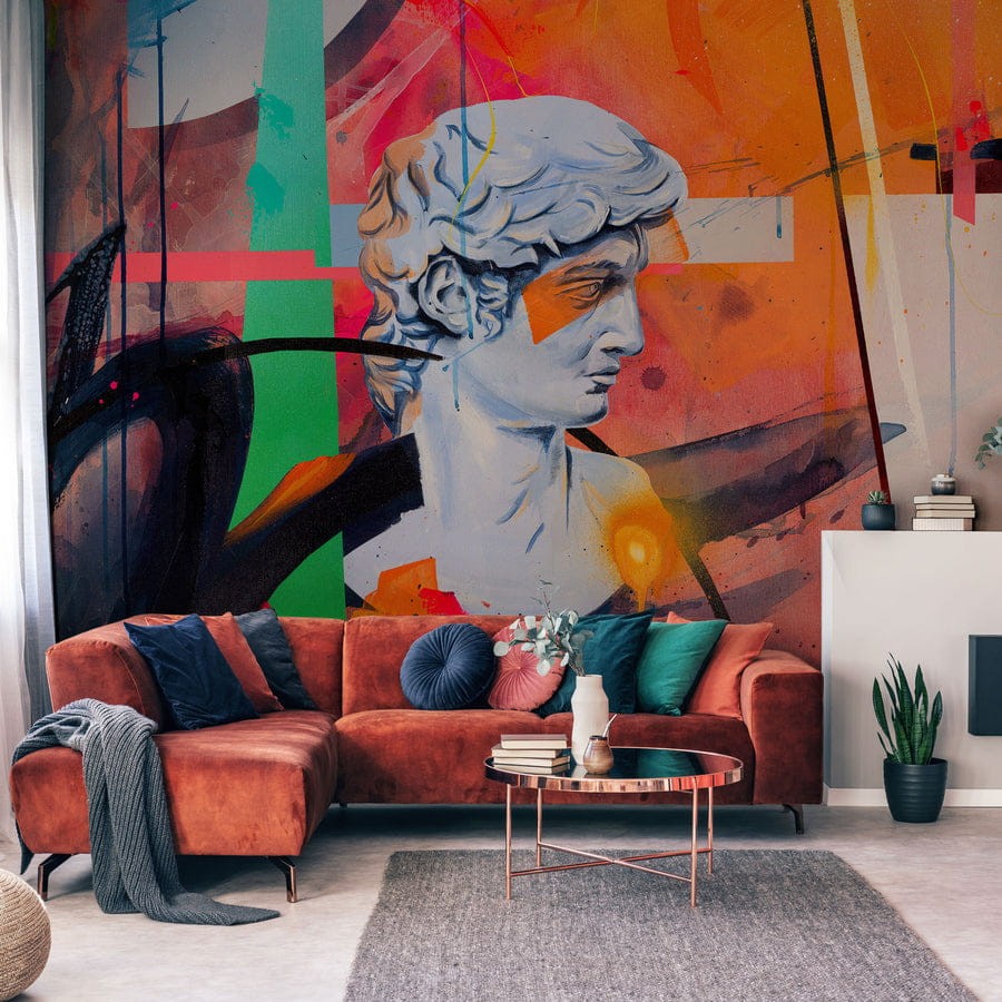 Wall Art Buenos - mural w stylu pop art.