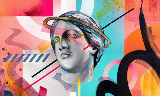 Wall Art Aires - mural w stylu pop art.