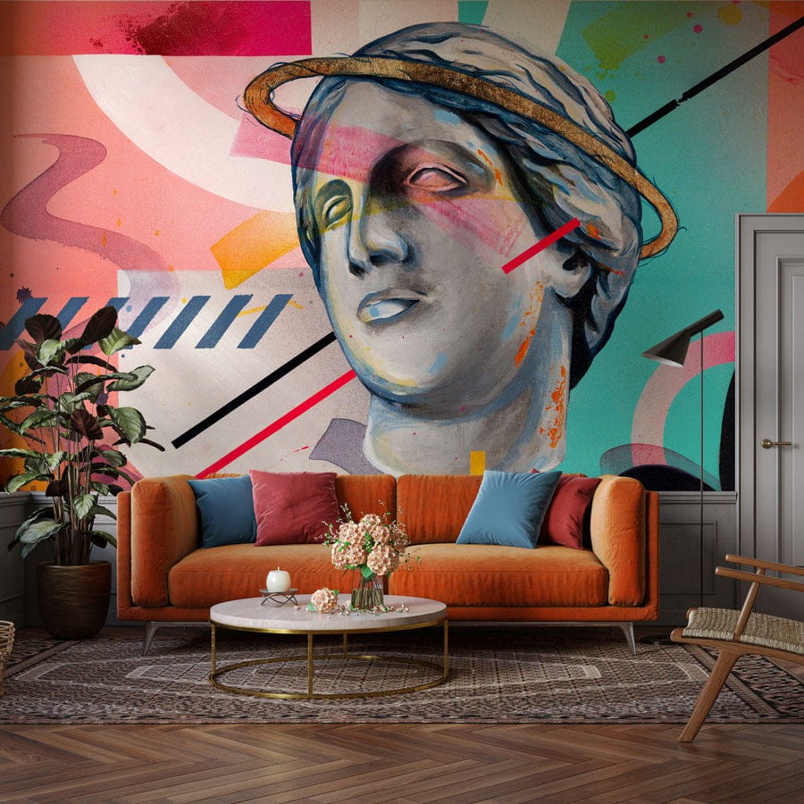 Wall Art Aires - mural w stylu pop art.