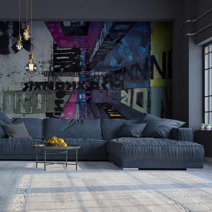 Wall Art Manhattan - mural w abstrakcyjny motyw