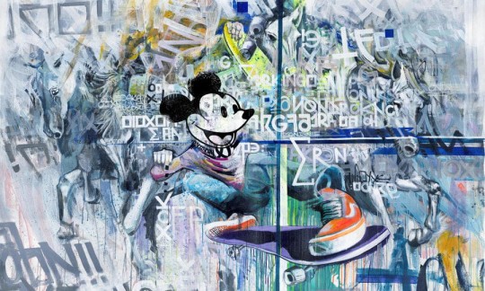 Wall Art Bronx - mural w Myszkę Miki