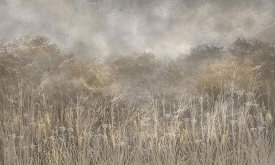 Wall Art Tatarac - mural w roślinny krajobraz