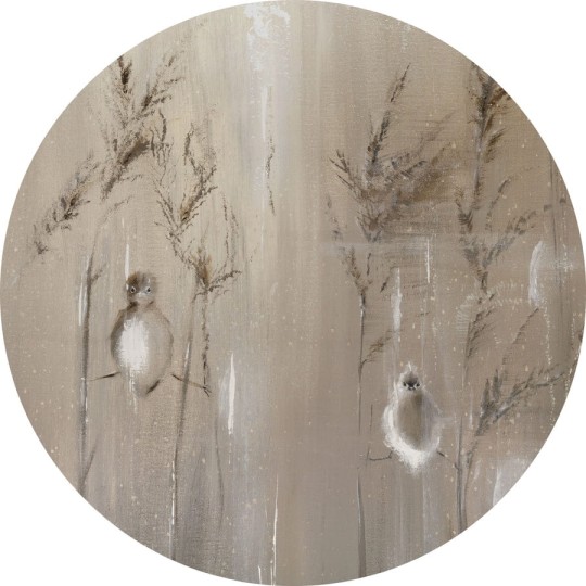 Wall Art Aves - mural koło w pisklaki