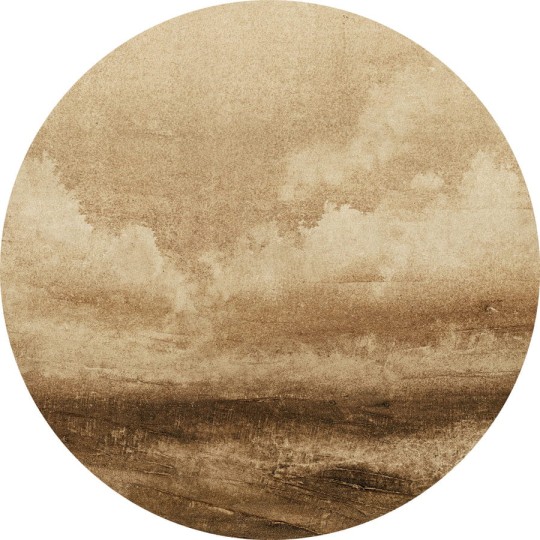 Wall Art Tormenta - mural koło w chmury