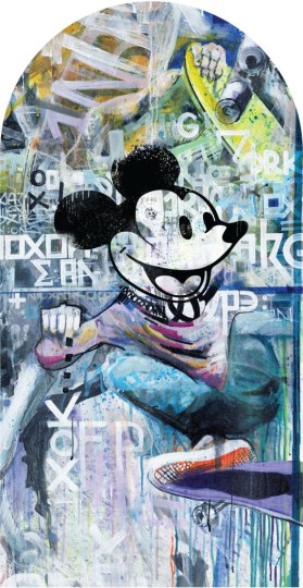 Wall Art Bronx - mural łuk w abstrakcyjny wzór