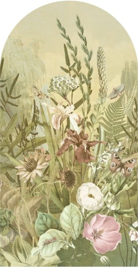 Wall Art Bloom - mural łuk w motyw roślinny