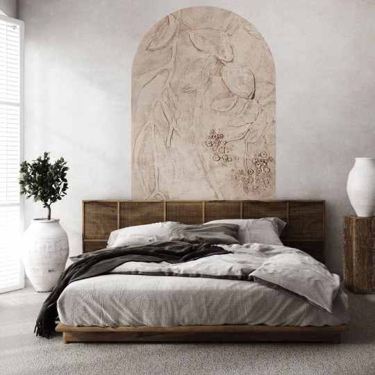 Wall Art Amore - mural łuk w delikatny motyw roślinny