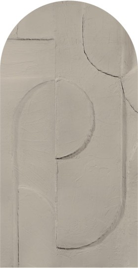 Wall Art Bene Beige - mural łuk w geometryczny wzór