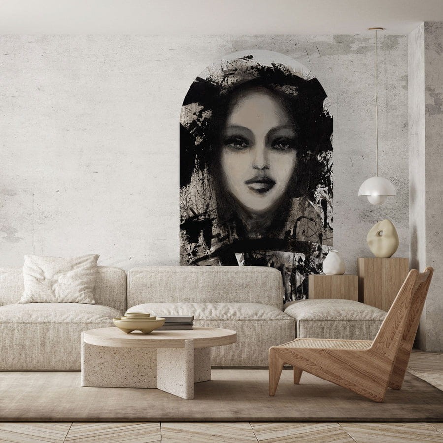Wall Art Aida - mural łuk w kobiecą twarz