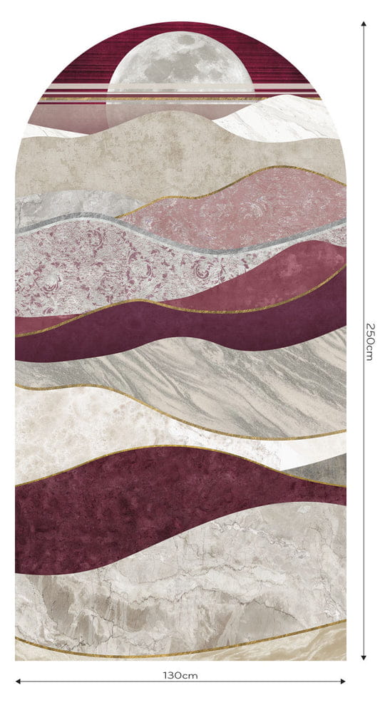 Wall Art Merlot - mural łuk w krajobraz