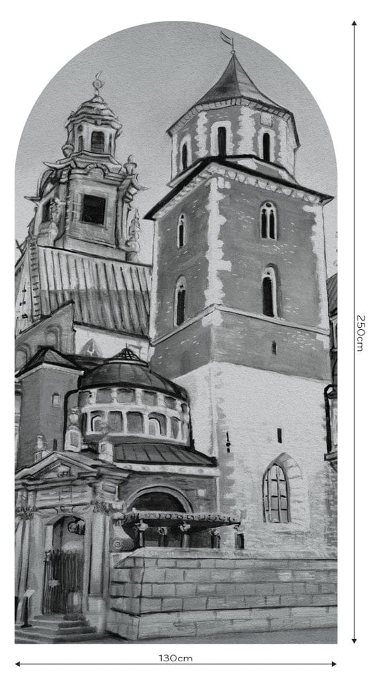 Wall Art Wawel - mural łuk w Zamek Królewski na Wawelu