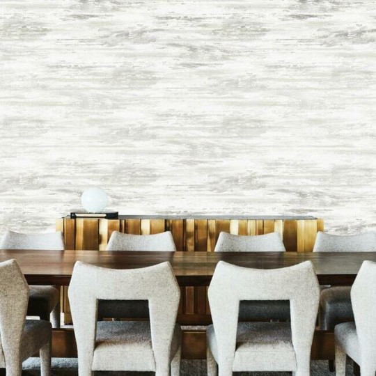 York BW3963 Black and White Resource Library Birch Bark Texture Neutral/Pearl - tapeta o strukturze kory brzozowej
