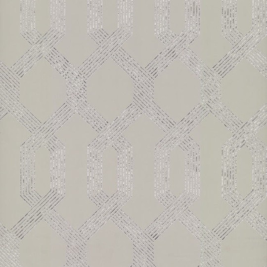 York Y6221204 Black and White Resource Library Viva Lounge Grey/Silver - tapeta w geometryczny wzór