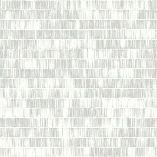 York BW3811 Black and White Resource Library Horizontal Hash Marks Grey - tapeta strukturalna w paski