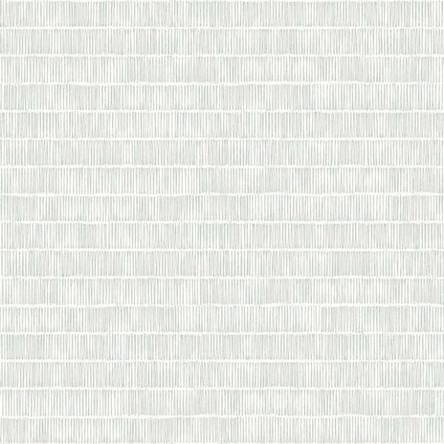York BW3811 Black and White Resource Library Horizontal Hash Marks Grey - tapeta strukturalna w paski