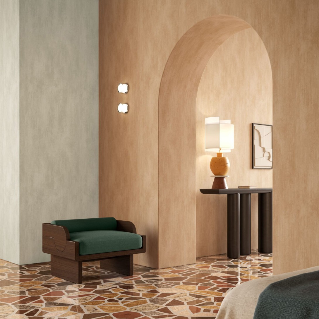 Arte 59500 Essentials Washed Linen Mauve - tapeta imitująca len