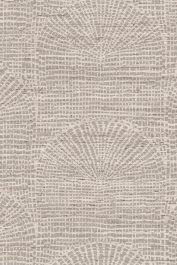 Arte 73562 Pampas Cupula Cocoa - tapeta w łuki imitujące len