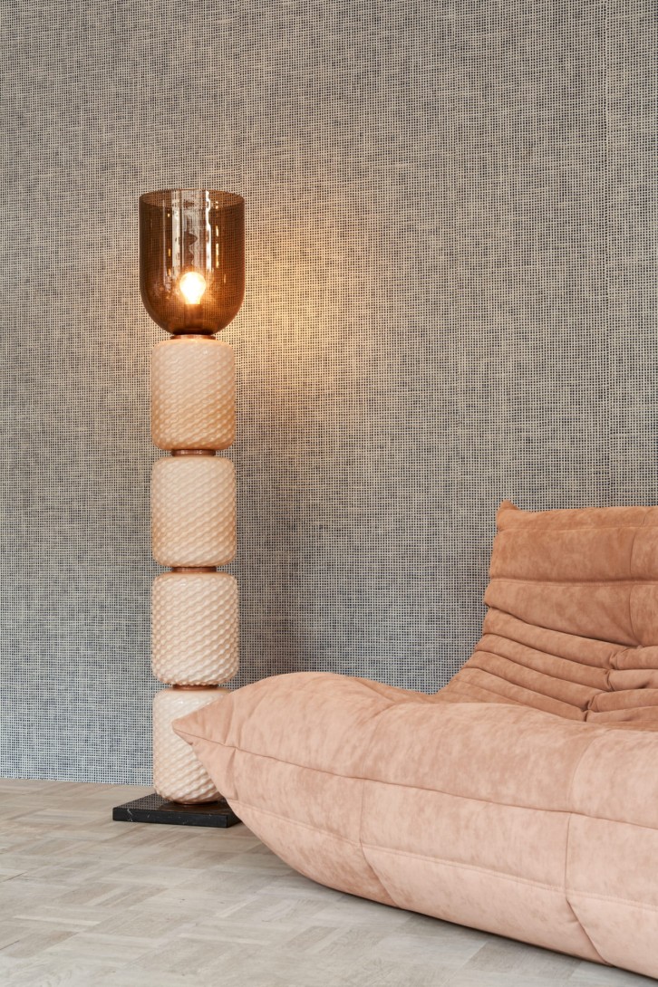 Arte 85533 All Naturals Waffle Weave Warm Grey - tapeta o wzorze lnianej tkaniny waflowej