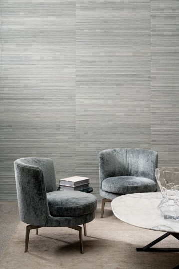 Arte 72751 All Naturals Line Oyster White - tapeta z sizalu o wzorze delikatnych linii