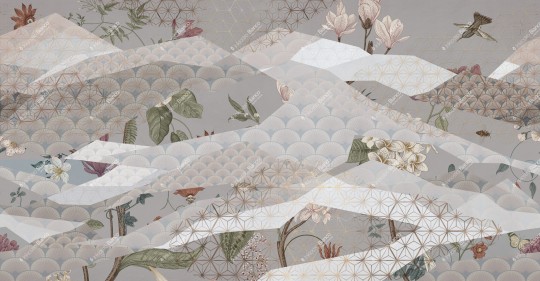 Inkiostro Bianco INKCMMK2401A Water-drop Oman - mural orientalny