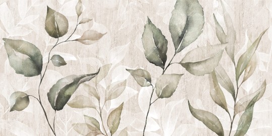 Inkiostro Bianco INKCNDK2401A Water-drop Charming - mural w liście