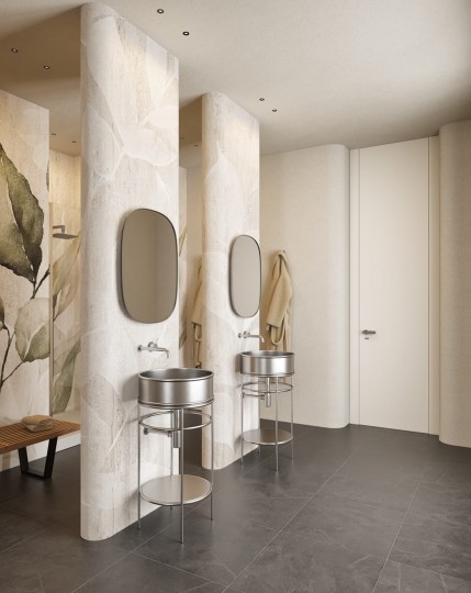 Inkiostro Bianco INKCNDK2401B Water-drop Charming - mural w liście