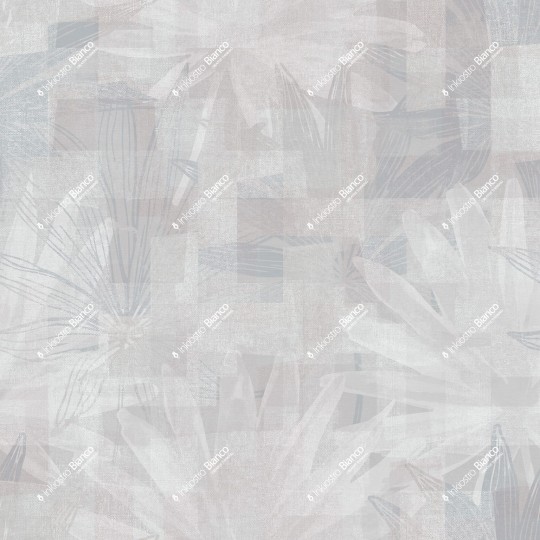 Inkiostro Bianco INKDKSC2402B Water-drop Fleur - mural w liście