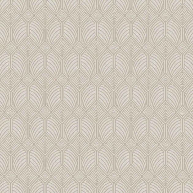 York AC9184 Ronald Redding Arts and Crafts Craftsman Taupe - tapeta w geometryczny wzór w stylu art deco