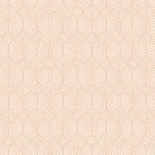 York AC9186 Ronald Redding Arts and Crafts Craftsman Blush - tapeta w geometryczny wzór w stylu art deco