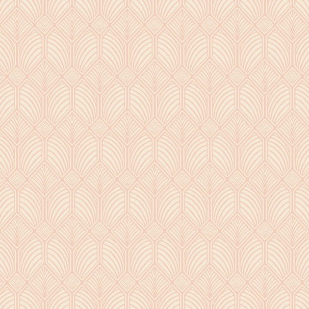 York AC9186 Ronald Redding Arts and Crafts Craftsman Blush - tapeta w geometryczny wzór w stylu art deco