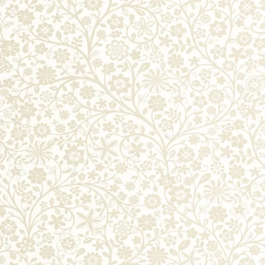 Casadeco OUTD 200831313 Once Upon A Time 2 Poetic Flowers Naturel - tapeta w motyw roślinny