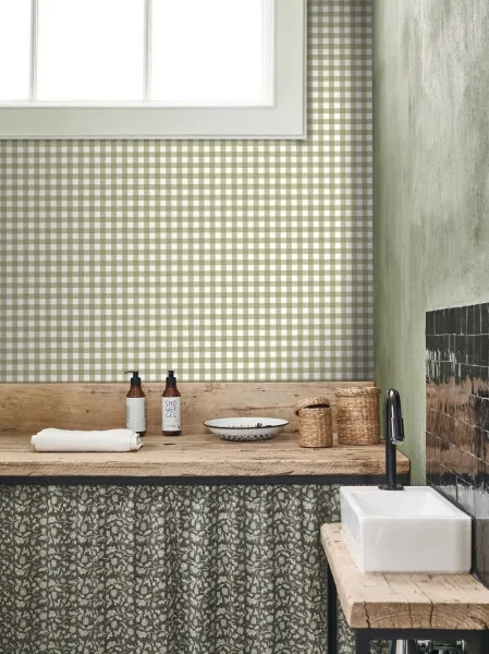 Casadeco OUTD 29791118 Once Upon A Time 2 My Little World Pois Beige - tapeta w kropki