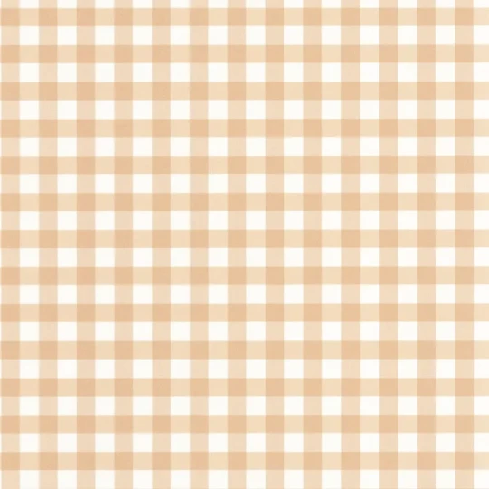 Casadeco OUTD 89261222 Once Upon A Time 2 Vichy Beige rosé - tapeta w kratkę