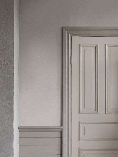 Boras Tapeter 6117 Shades Canvas Gemstone - jasnoszara tapeta imitująca tkaninę